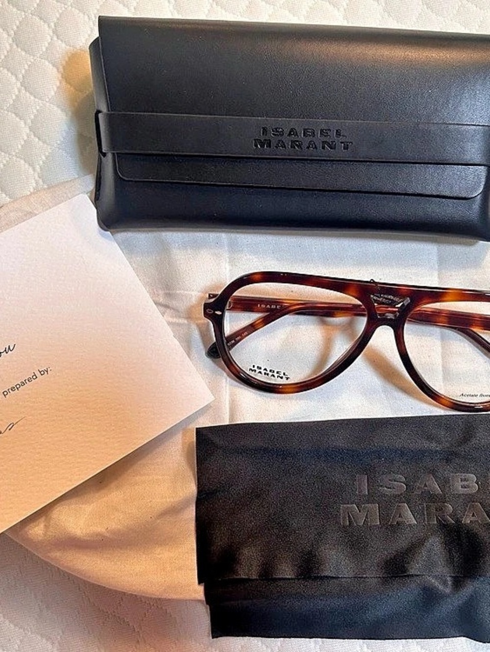 Isabel Marant Tortoiseshell Glasses in Brown NWT